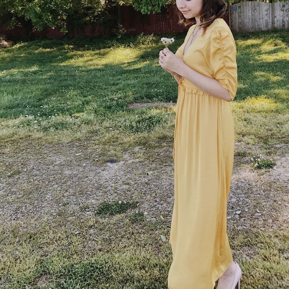 Yellow Maxi Dress